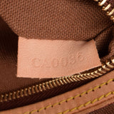 14145 LOUIS VUITTON ルイヴィトンバティニョールオリゾンタル brown Lady's monogram canvas tote bag M51154 is used