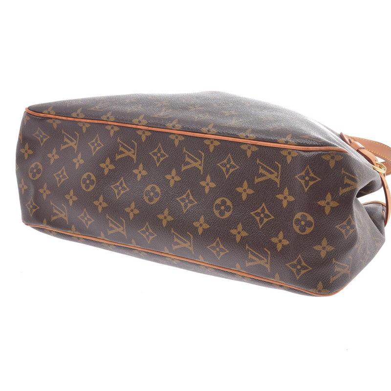 14145 LOUIS VUITTON ルイヴィトンバティニョールオリゾンタル brown Lady's monogram canvas tote bag M51154 is used