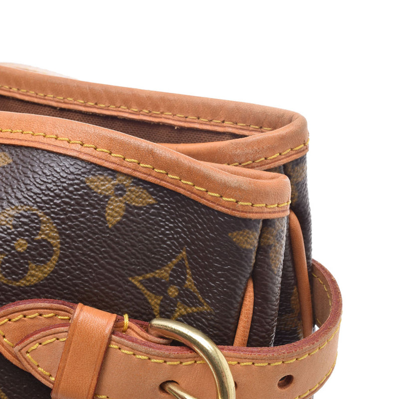 14145 LOUIS VUITTON ルイヴィトンバティニョールオリゾンタル brown Lady's monogram canvas tote bag M51154 is used