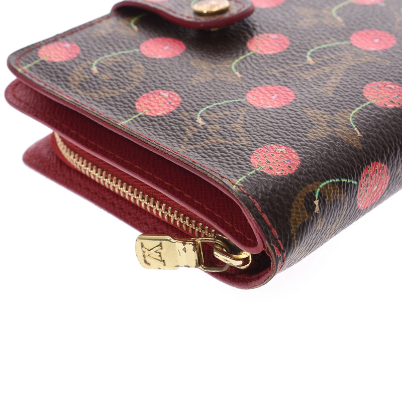 【LOUIS VUITTON】ルイヴィトン コンパックトウォレット モノグラム チェリー M95005 CA0035/md15282kt