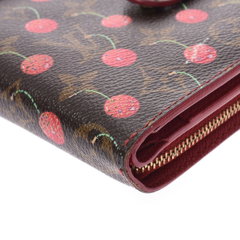 Louis-Vuitton-Monogram-Cherry-Compact-Zip-Bi-fold-Wallet-M95005