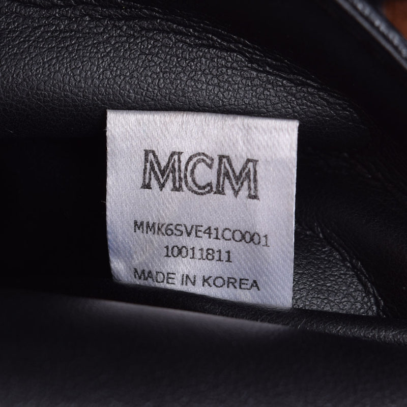 MCM MMC背包迷你侧钉干邑/金钉女士背包双肩背包二手