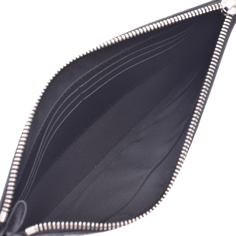 GUCCI Gucci GG Carade: Black Ladies PVC clutch purse