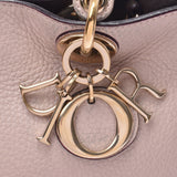 Christian Dior クリスチャンディオールディオリッシモ ミニ 
 ピンクベージュ ゴールド金具 レディース カーフ 2WAYバッグ
 
 中古