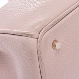 Christian Dior Christian Dior Diorissimo Mini Pink Beige Gold Hardware Ladies Calf 2WAY Bag Used