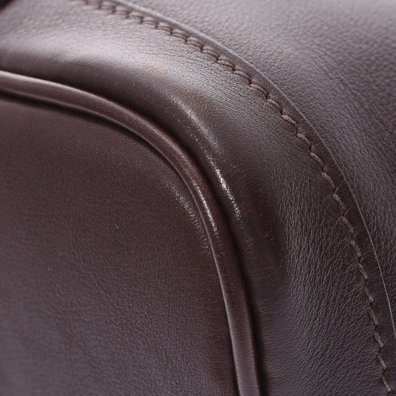 HERMES エルメスガーデンパーティTTPM ツイリー 
 ハバナ □I刻印(2005年頃)刻印 レディース レザー ハンドバッグ
 
 中古