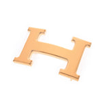 HERMES エルメスHベルト 95cm 
 黒/ゴールド ゴールド金具 D刻印(2019年頃)刻印 メンズ トゴ/BOXカーフ ベルト