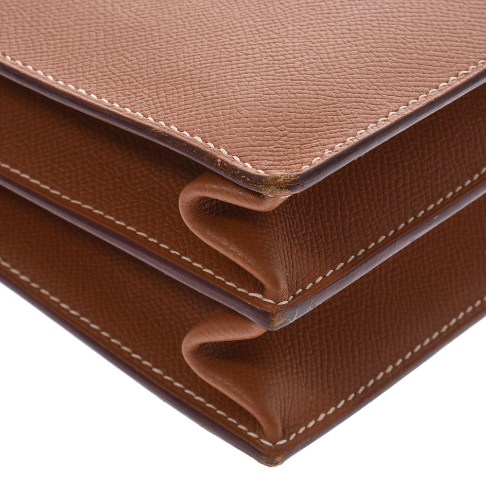 エルメスケリーデペッシュ34 ゴールド×シルバー金具 □L刻印(2008年頃