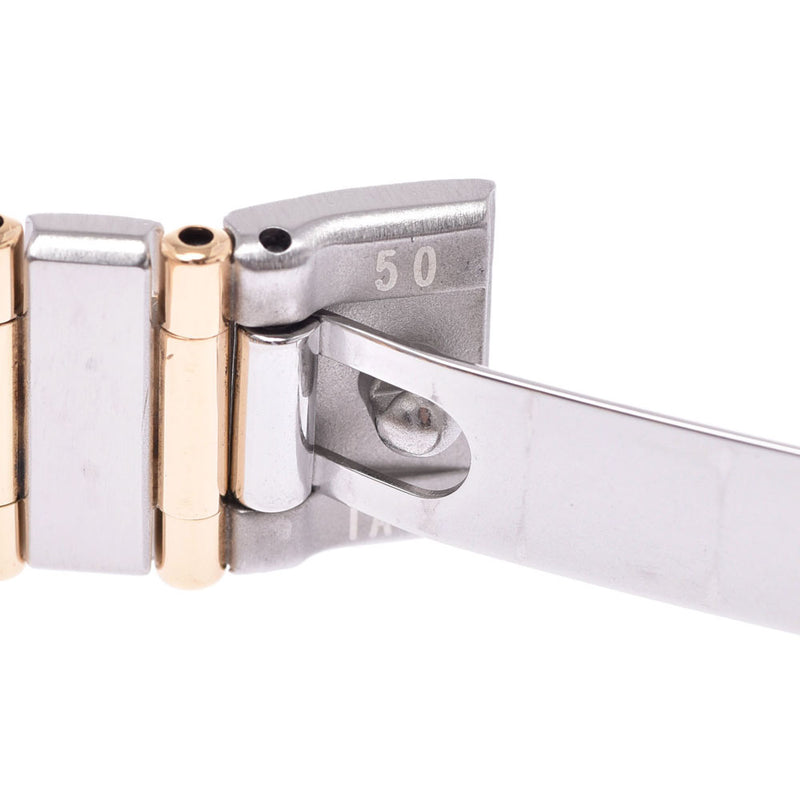 OMEGA オメガコンステレーション 12P diamond bezel diamond 1267.75 Lady's YG/SS watch quartz shell clockface AB rank used silver storehouse