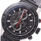 TAG HEUER（泰格豪雅）Carrera机芯Heuer 01 Chrono CAR2A1Z.FT6051男士SS /橡胶手表自动上链透明表盘排名二手Ginzo