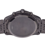 GUCCI Gucci G thymeless Kurono 126.2 men's SS(PVD) watch quartz lindera board A rank used silver storehouse