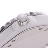 CHANEL Chanel J12 33mm H0968 Boys white ceramic watch quartz white clockface A rank used silver storehouse