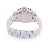 CHANEL Chanel J12 33mm H0968 Boys white ceramic watch quartz white clockface A rank used silver storehouse
