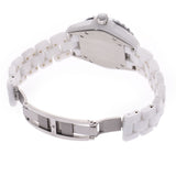 CHANEL Chanel J12 33mm H0968 Boys white ceramic watch quartz white clockface A rank used silver storehouse