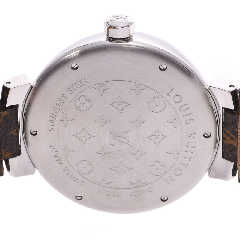 ルイヴィトンタンブール GMT メンズ 腕時計 Q1D31 LOUIS VUITTON 中古 ...