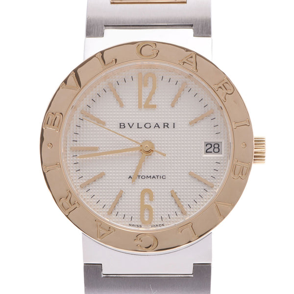 BVLGARI Bvlgari Bvlgari Bvlgari 33 BB33SG Boys YG/SS Watch Automatic Winding White Dial A Rank Used Ginzo