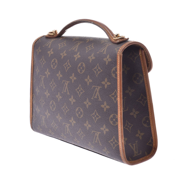 LOUIS VUITTON ルイヴィトンベルエア 
 ブラウン ユニセックス モノグラムキャンバス 2WAYバッグ
 M51122 
 中古