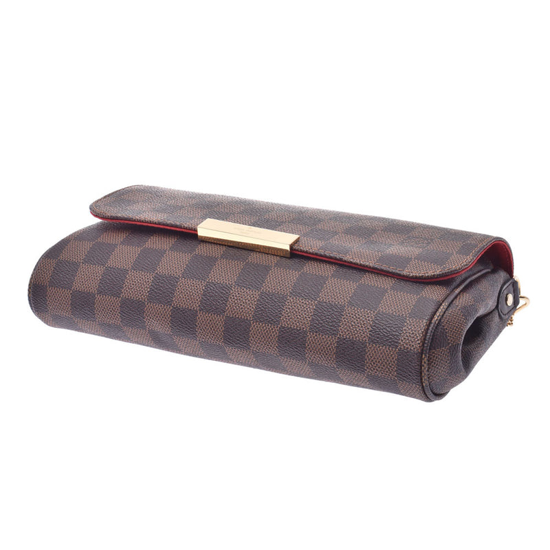 LOUIS VUITTON路易威登（Louis Vuitton）最喜欢的MM 14137棕色女士Damier帆布2WAY包N41129二手