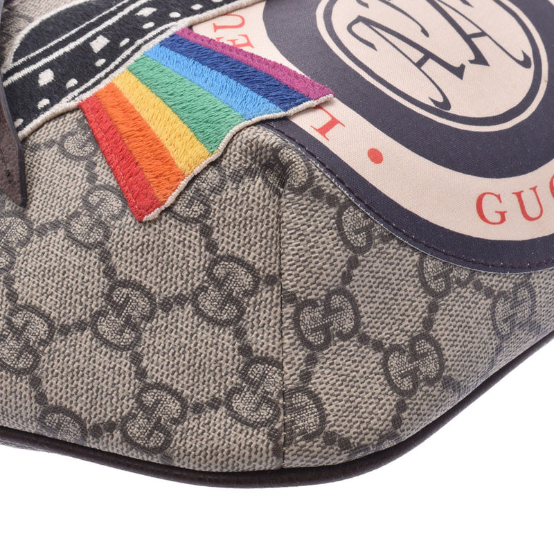 GUCCI Gucci GG Supreme Belt Bag Sticker Beige Unisex GG Supreme Canvas Waist Bag 529711 Used