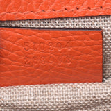 GUCCI Gucci interlocking chain shoulder bag orange ladies calf shoulder bag 510304 used