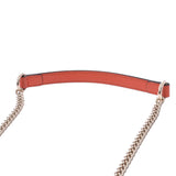 GUCCI Gucci interlocking chain shoulder bag orange ladies calf shoulder bag 510304 used