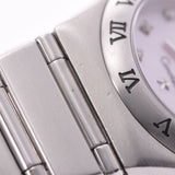 OMEGA Omega Constellation Mini 12P Diamond 12P Diamond, 1567.66 Ladies, Clock, Clock, Koots, Shell, Class A, Used Silver.