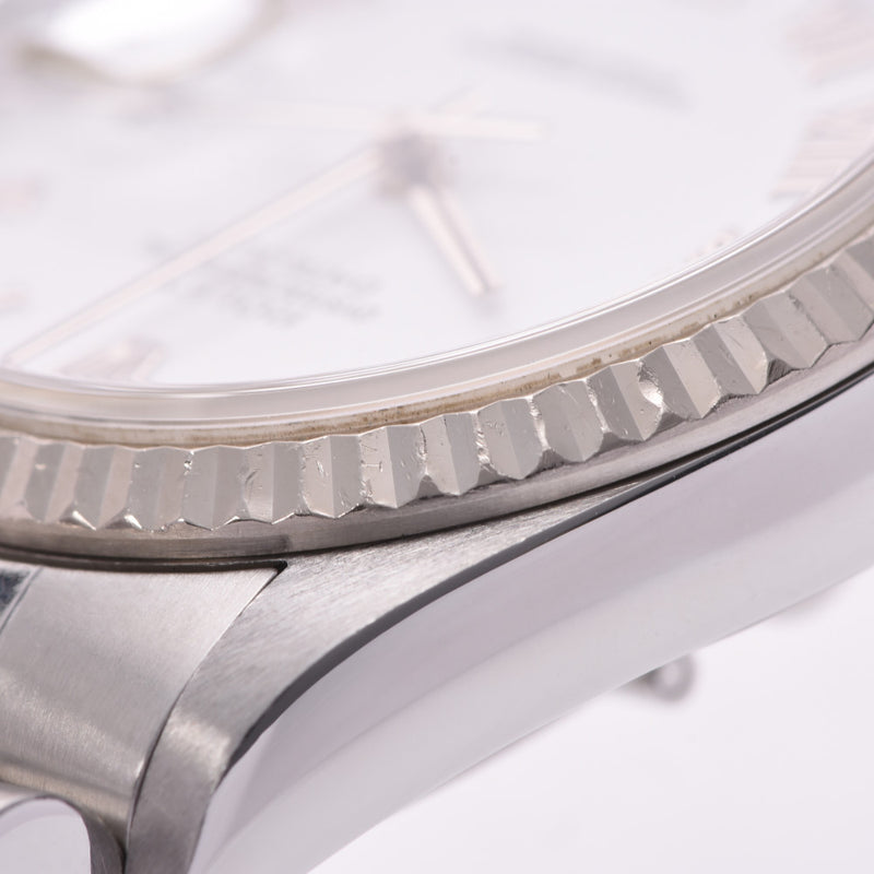 ROLEX ロレックス デイトジャスト 16234 ボーイズ WG/SS 腕時計 自動巻き 白文字盤 Aランク 中古 銀蔵