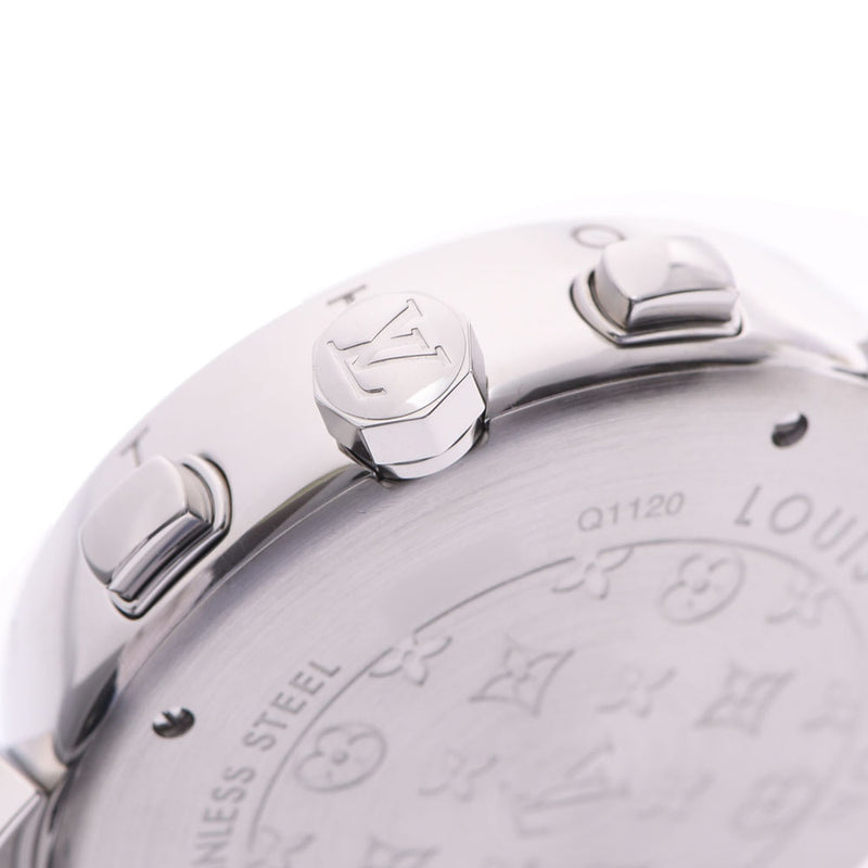ルイヴィトンタンブール クロノ メンズ 腕時計 Q1120 LOUIS VUITTON ...