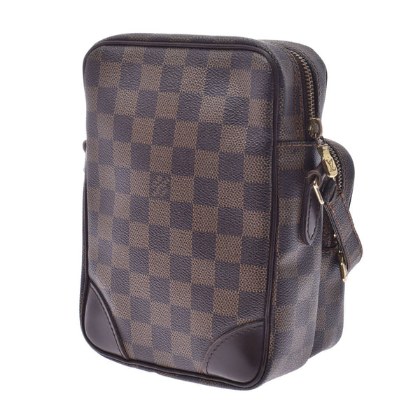 LOUIS VUITTON Louis Vuitton Amazon SP Order Damier Brown Unisex Damier Canvas Shoulder Bag N48074 Used