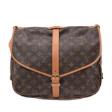 Louis Vuitton somuln 35 Monogram Messenger Bag Brown Gold Hardware Unisex Monogram canvas shoulder bag