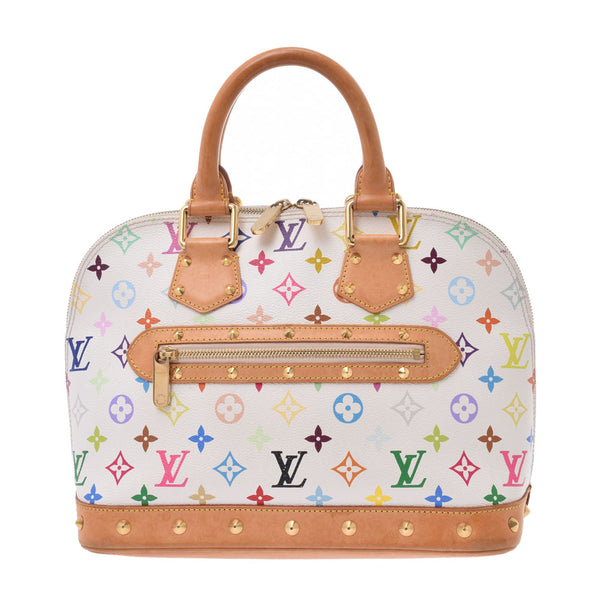 Louis Vuitton multi color Alma white WOMENS HANDBAG