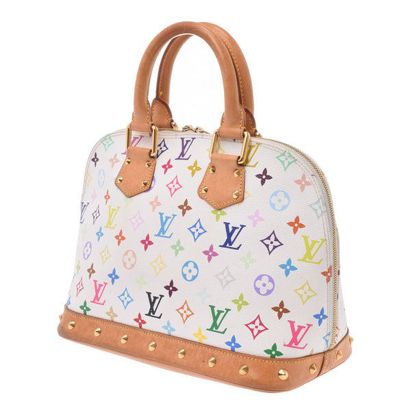 Louis Vuitton multi color Alma white WOMENS HANDBAG