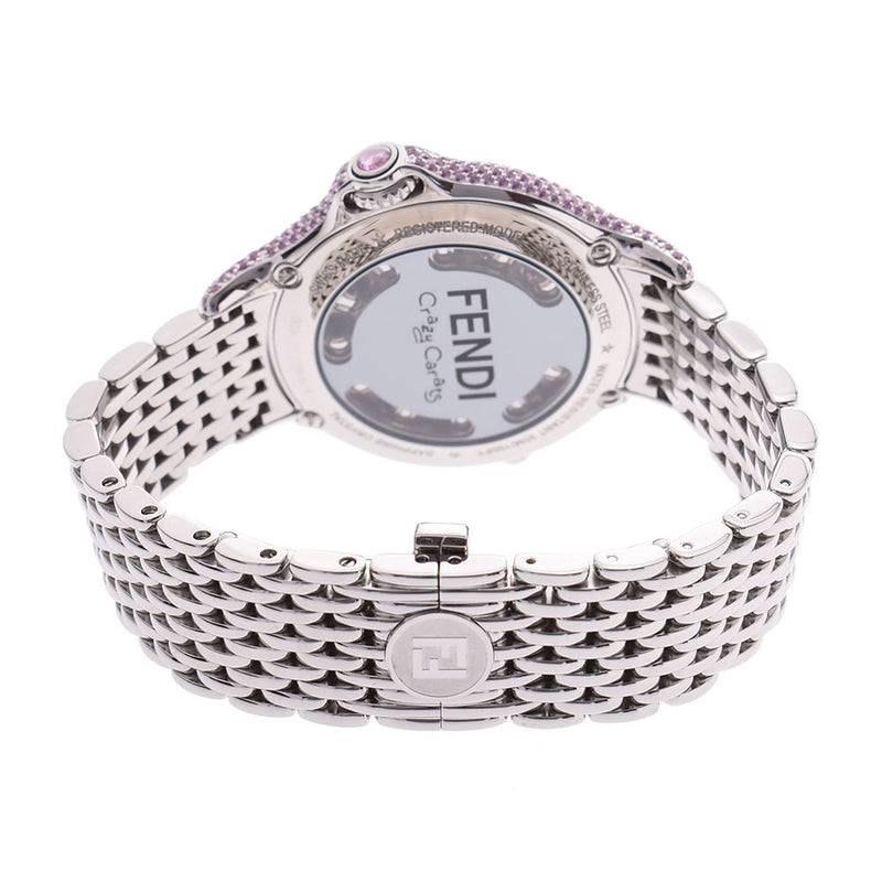 Fendi crazy carat all-over diamond women's watch Fendi used – 銀蔵 