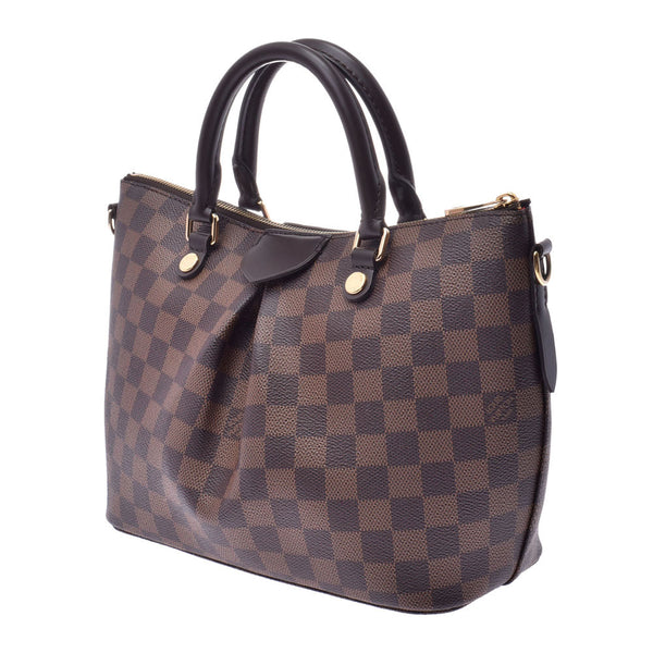 路易斯威登路旁锡耶纳PM Damie PM Brown Ladies Damie Canvas 2WAY Bag N41545