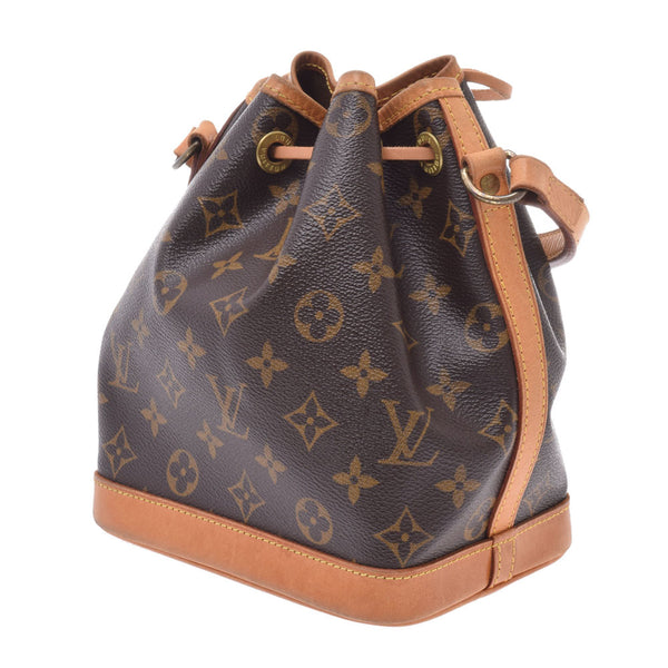 LOUIS VUITTON Louis Vuitton Mininoe Monogram Brown Ladies Monogram Canvas 2WAY Bag M42227 Used