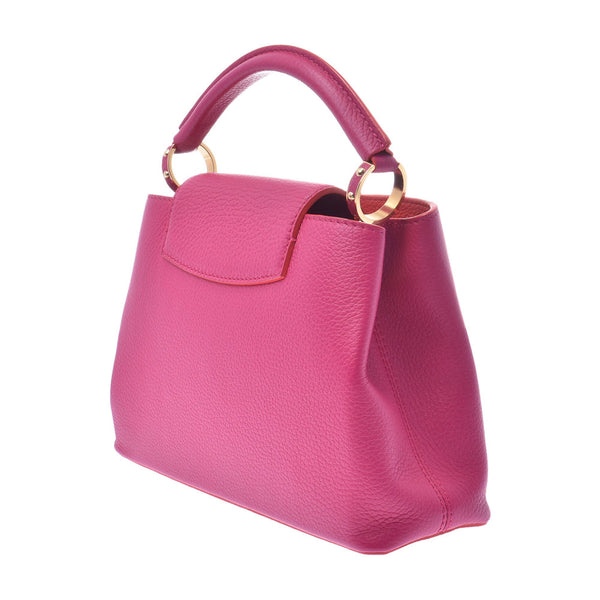 LOUIS VUITTON ルイヴィトンカプシーヌ BB pink M90294 Lady's avian Yong 2WAY bag A rank used silver storehouse