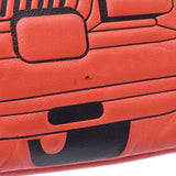 CHANEL 2017 Cruise Red Calf Clutch Bag AB Rank Used Ginzo
