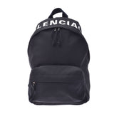 BALENCIAGA Balenciaga backpack black / white unisex nylon backpack