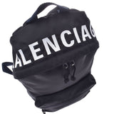 BALENCIAGA Balenciaga backpack black / white unisex nylon backpack