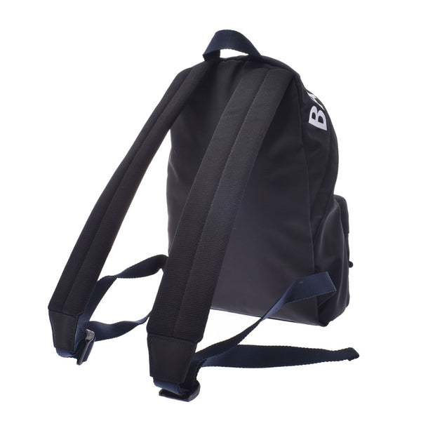 BALENCIAGA Balenciaga Backpack Black/White Unisex Nylon Backpack/Day Pack Unused Ginzo
