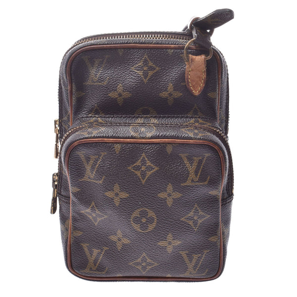 Louis Vuitton Mini Amazon Monogram Brown Unisex Monogram canvas shoulder bag