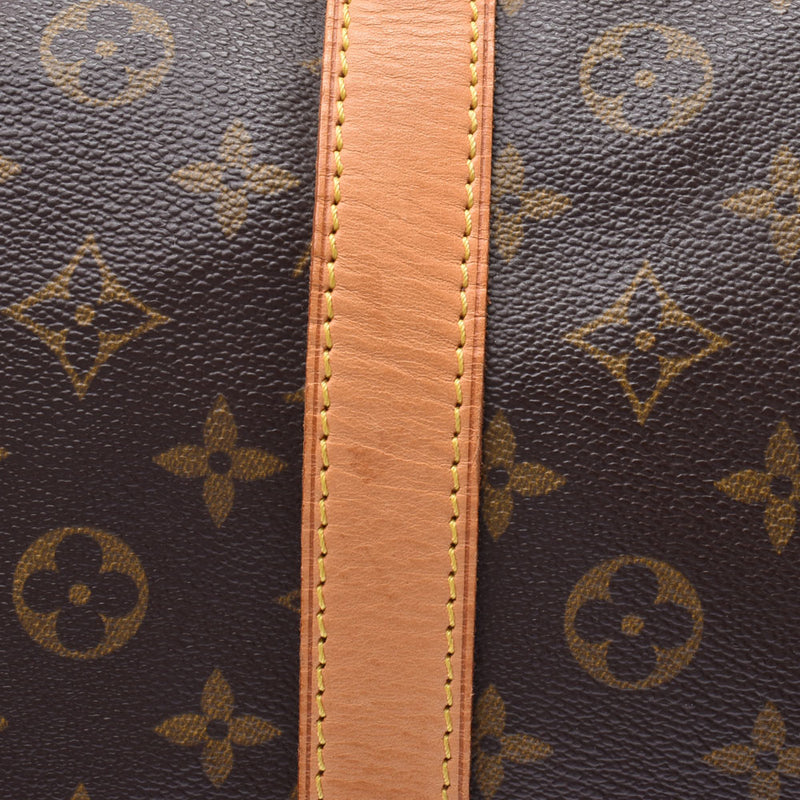 60 LOUIS VUITTON Louis Vuitton key Poll band re-yell brown unisex monogram canvas Boston bag M41412 is used