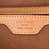 LOUIS VUITTON Louis Vuitton mon pickpocket GM monogram brown unisex monogram canvas rucksack day pack M51135 is used