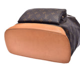 LOUIS VUITTON Louis Vuitton mon pickpocket GM monogram brown unisex monogram canvas rucksack day pack M51135 is used