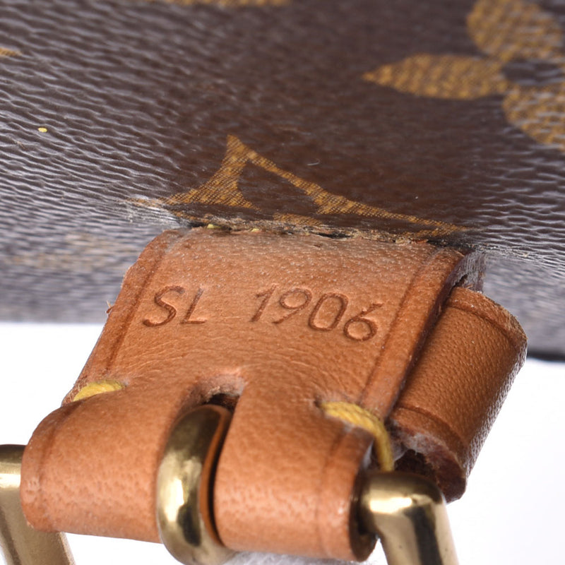 路易威登路易威登贝莱尔14145棕色中性会标帆布2way袋M51122使用