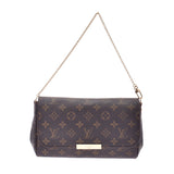 LOUIS VUITTON Louis Vuitton Favorite MM 14145 Ladies Monogram Canvas Shoulder Bag M40718 Used