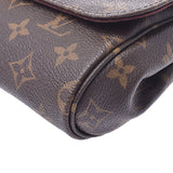 LOUIS VUITTON Louis Vuitton Favorite MM 14145 Ladies Monogram Canvas Shoulder Bag M40718 Used