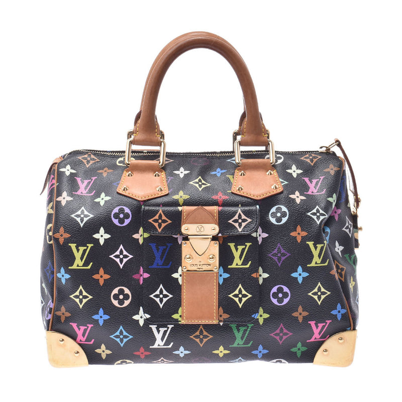 ルイ・ヴィトン マルチカラーバッグ スピーディー 黒 LOUIS VUITTON