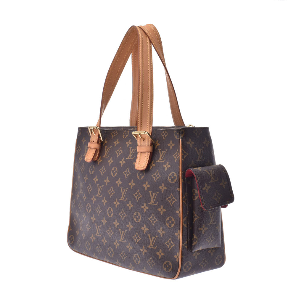 ルイヴィトンミュルティプリ シテ 14145 ブラウン レディース モノグラムキャンバス ハンドバッグ M51162 LOUIS VUITTON 中古  – 銀蔵オンライン