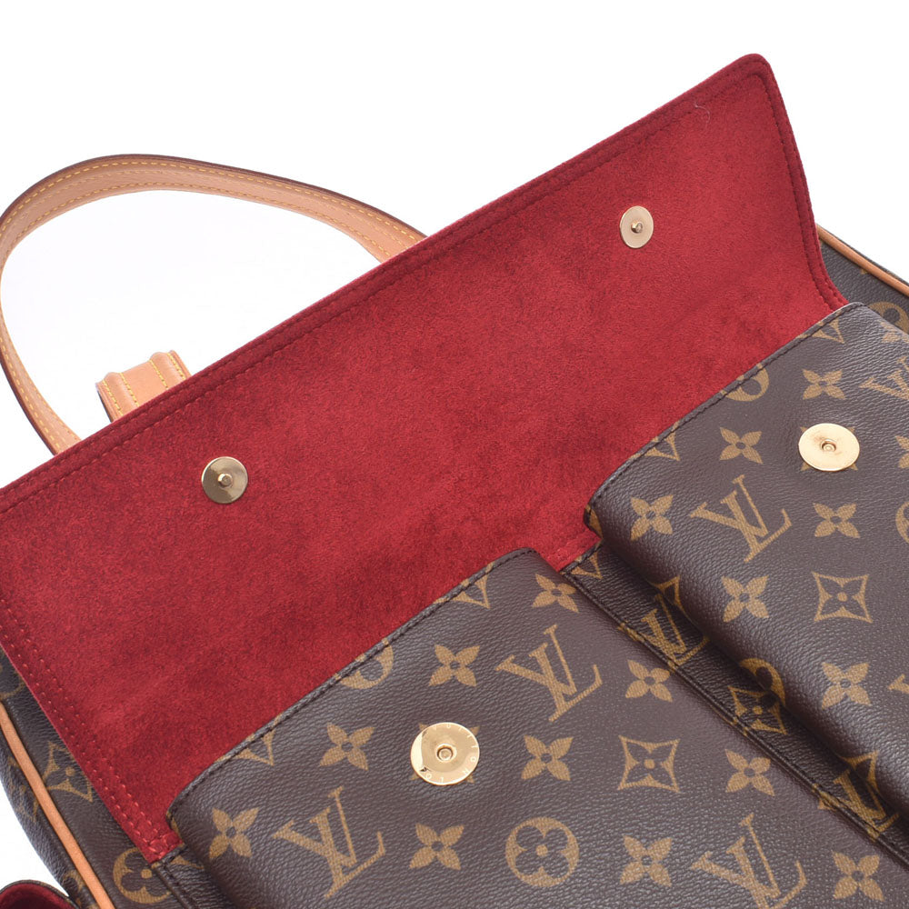 ルイヴィトンミュルティプリ シテ 14145 ブラウン レディース モノグラムキャンバス ハンドバッグ M51162 LOUIS VUITTON 中古  – 銀蔵オンライン